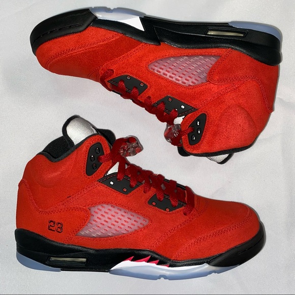 Nike Air Jordan 5 Raging Bulls GS 6.5Y 8W - Picture 2 of 6